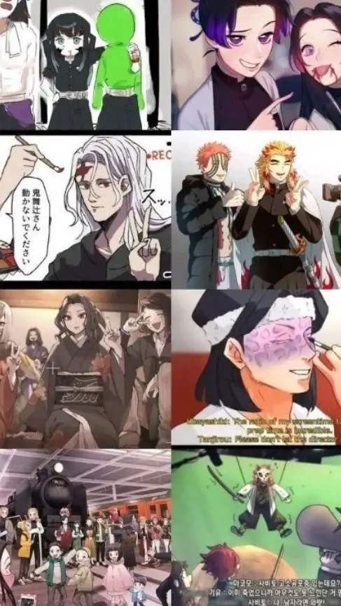 ai character: KNY behind the cam background