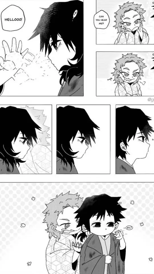 ai character: Sabito And Giyuu background