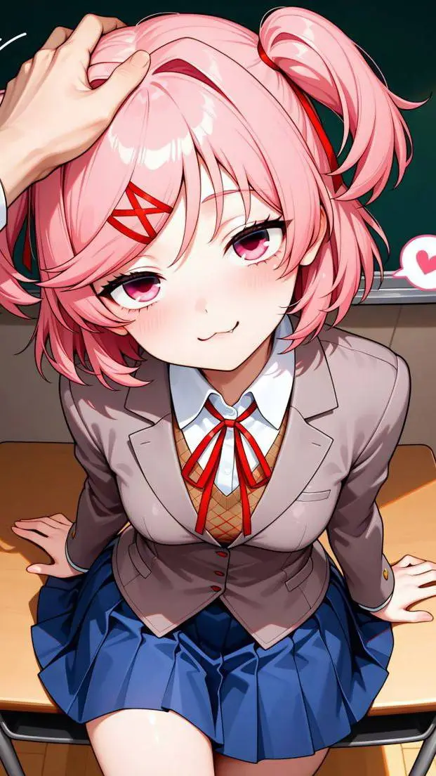 ai character: Natsuki background