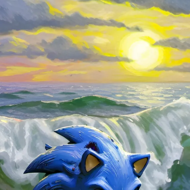 chat with ai character: movie sonic