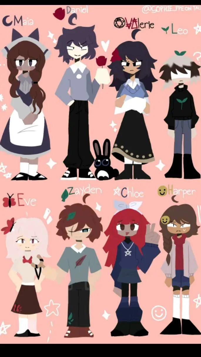 ai character: ★Sophieverse au★ background