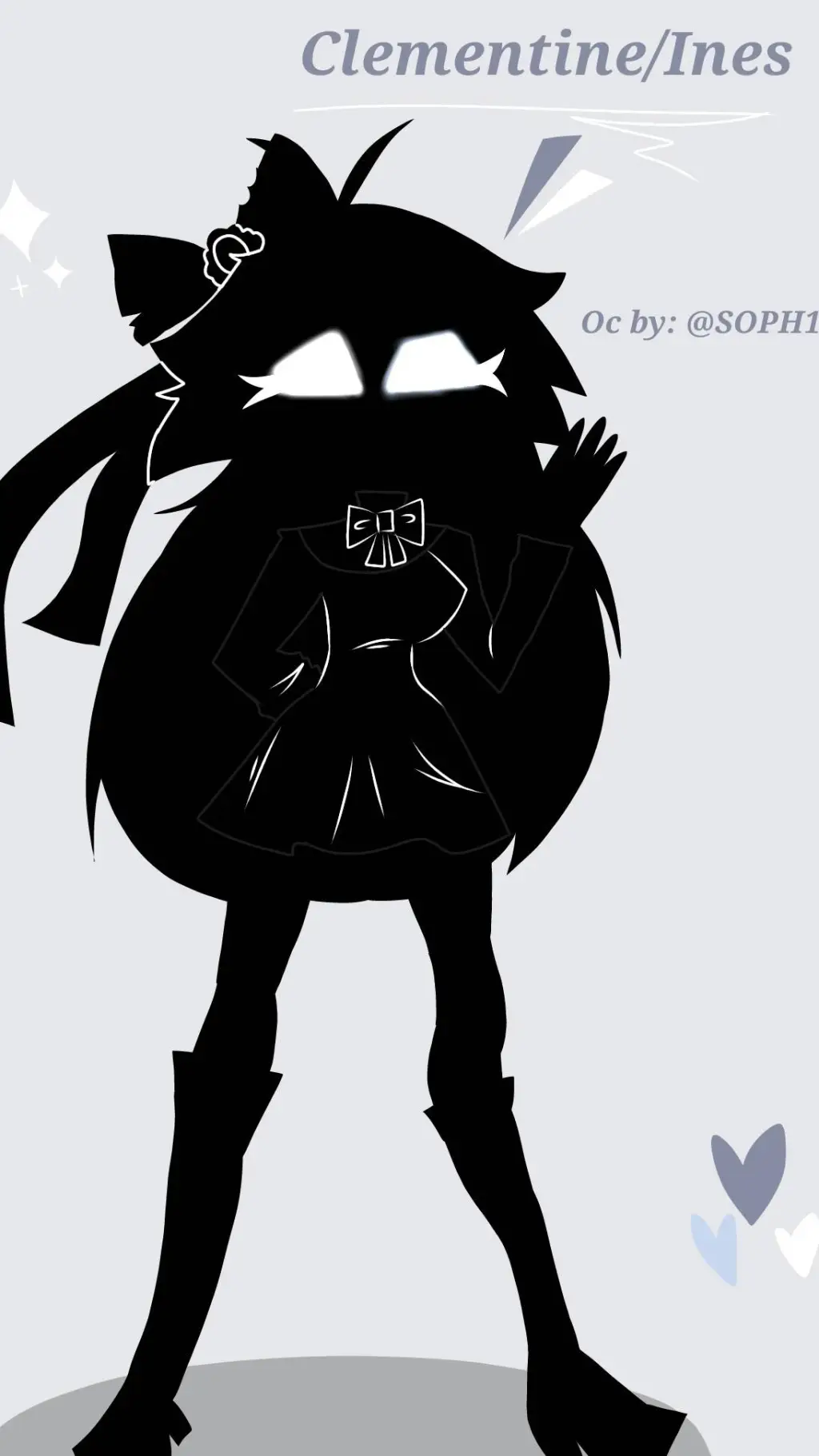 ai character: •CLEMENTINE/INES• background