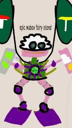 ai character: epic wubox fairy background