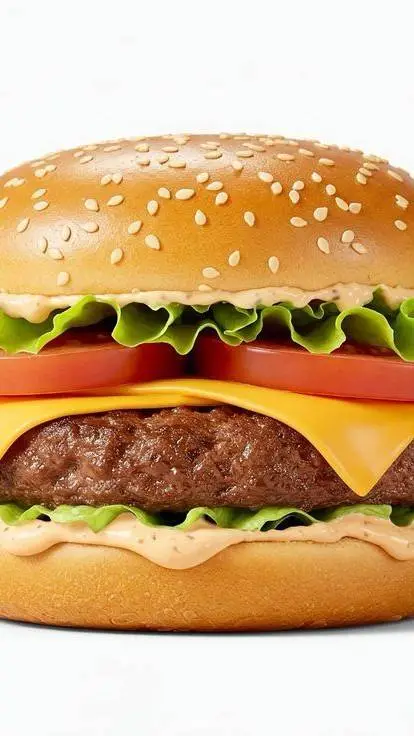 ai character: 🍔БУРГЕР🍔 background