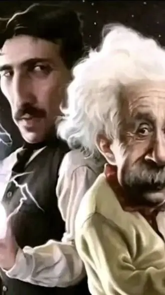 ai character: Энштейн background