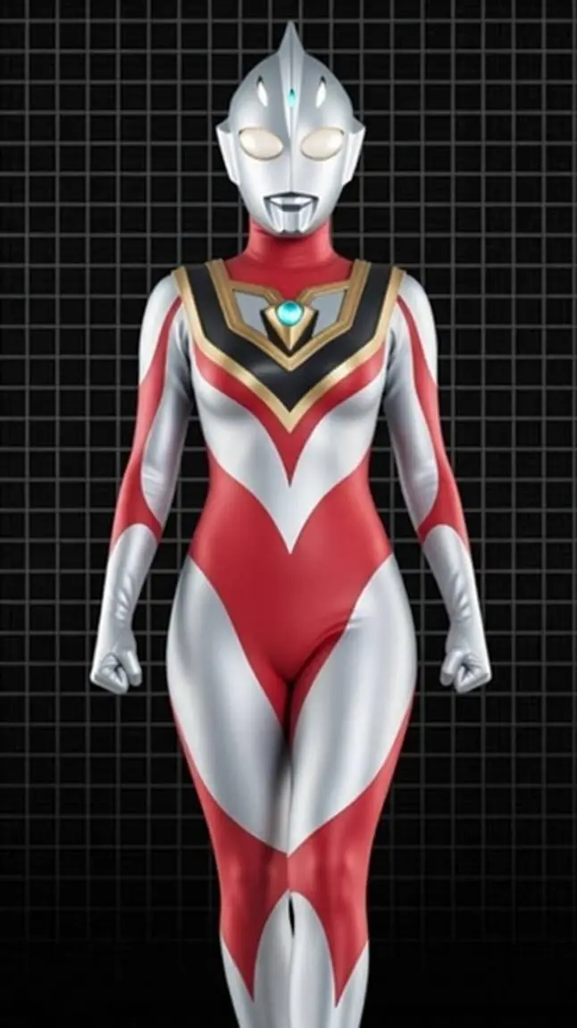 ai character: ultrawoman gaia  background