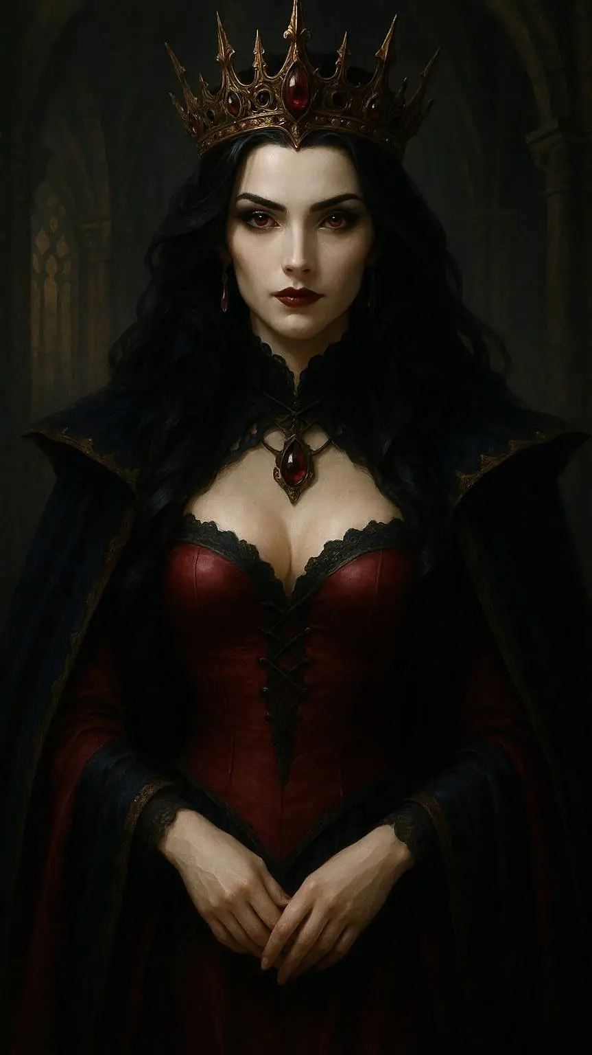 ai character: Evil Queen Isabell background