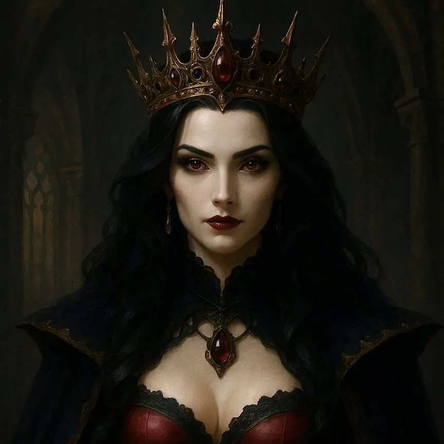 chat with ai character: Evil Queen Isabell