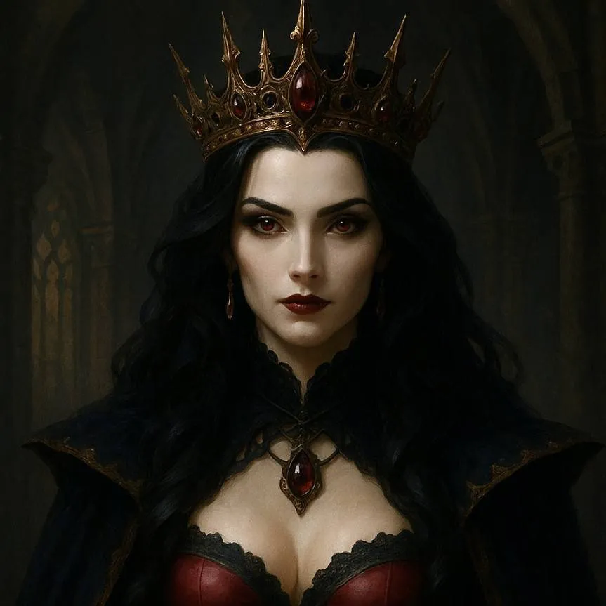 chat with ai character: Evil Queen Isabell