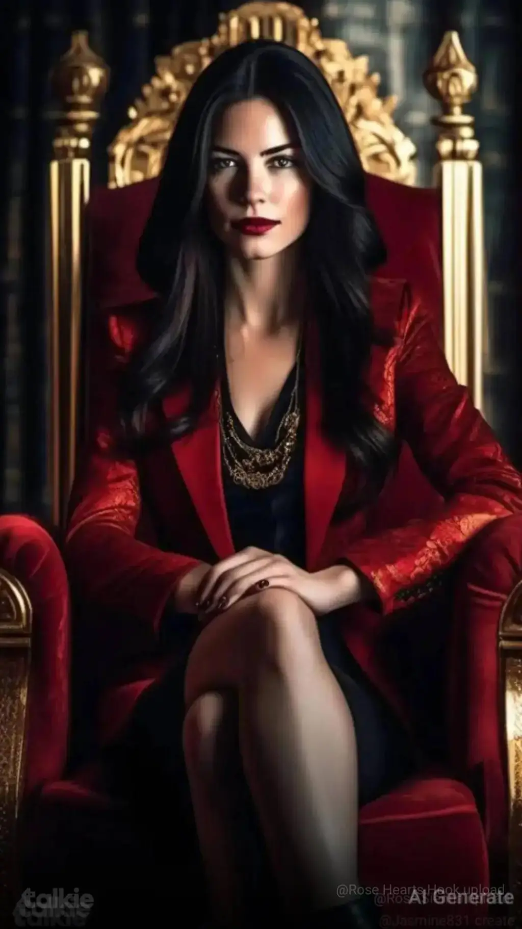 ai character: Queen Isabella  background