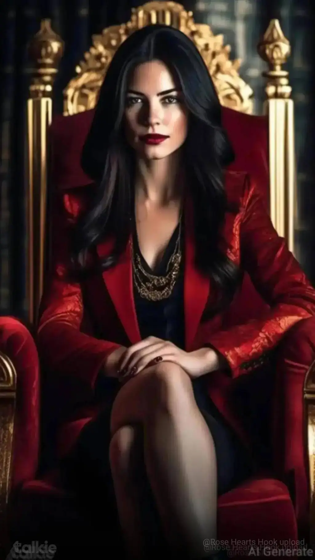 ai character: Queen Isabella  background