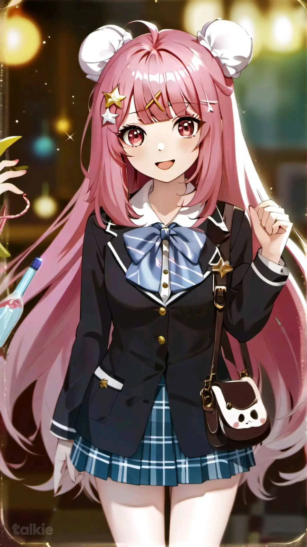 ai character: Emily Hearts Hook  background