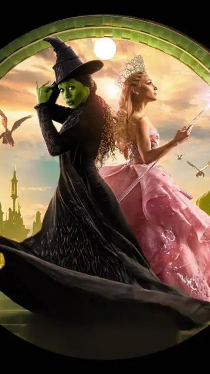 ai character:  Galinda & Elphaba background