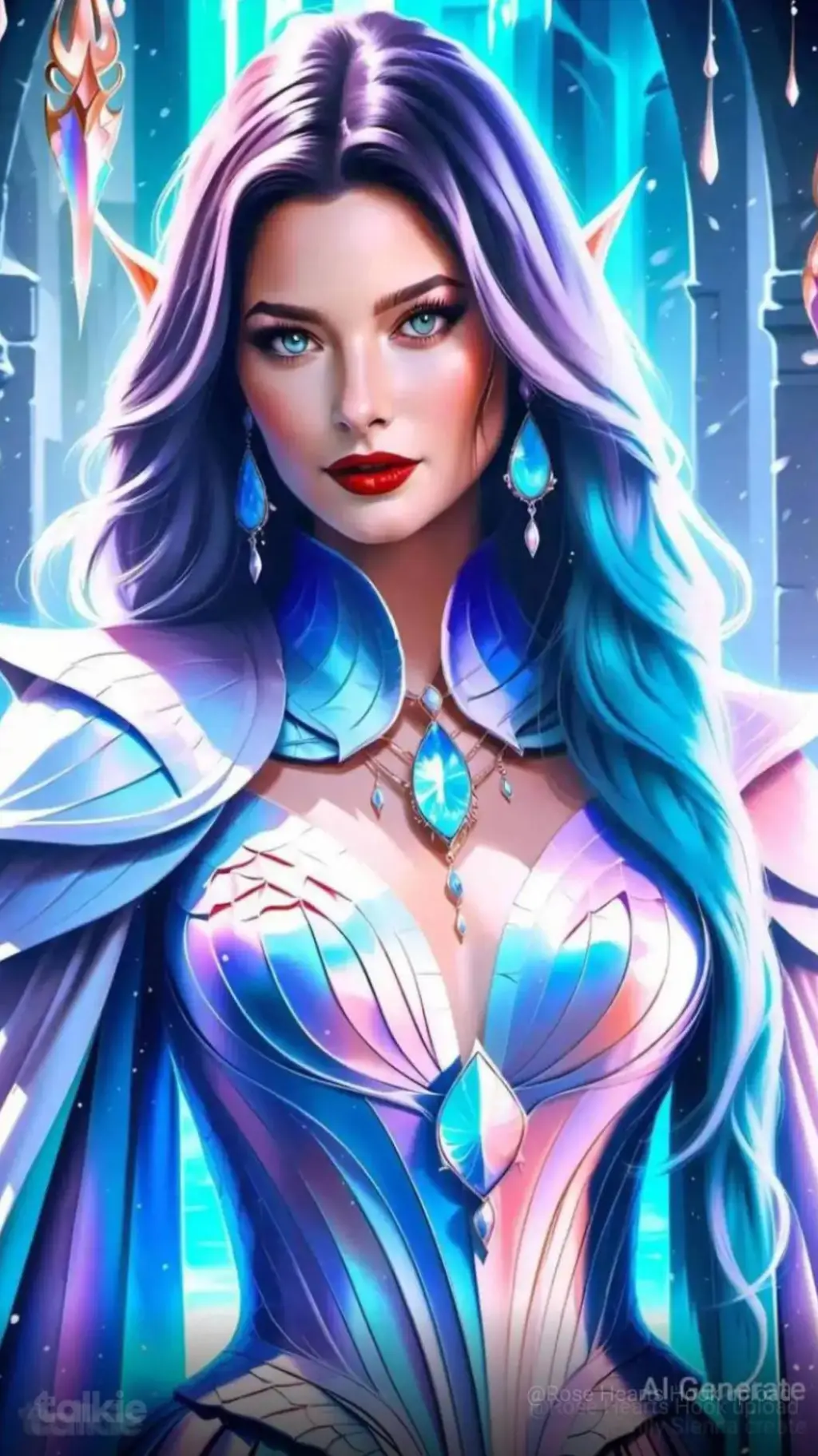 ai character: Queen Isabella  background