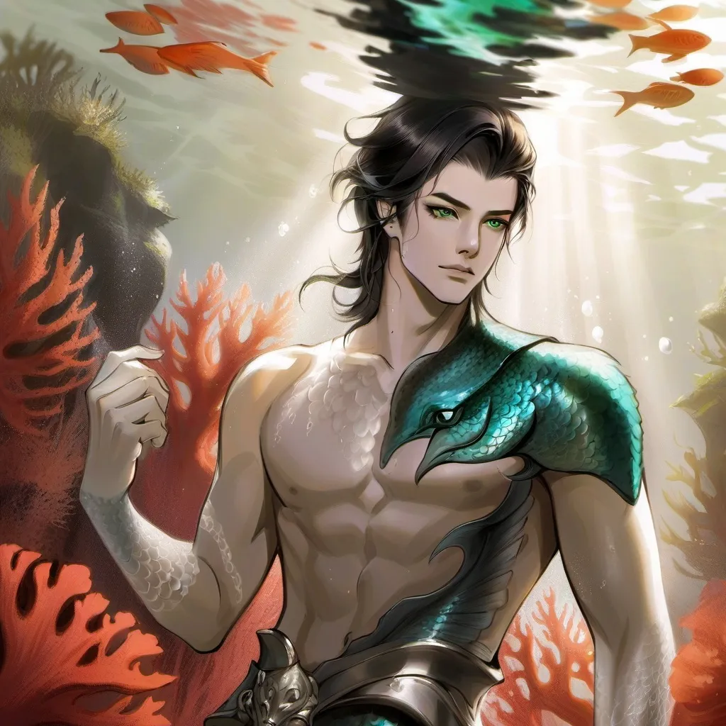 chat with ai character: Merman Elijah 
