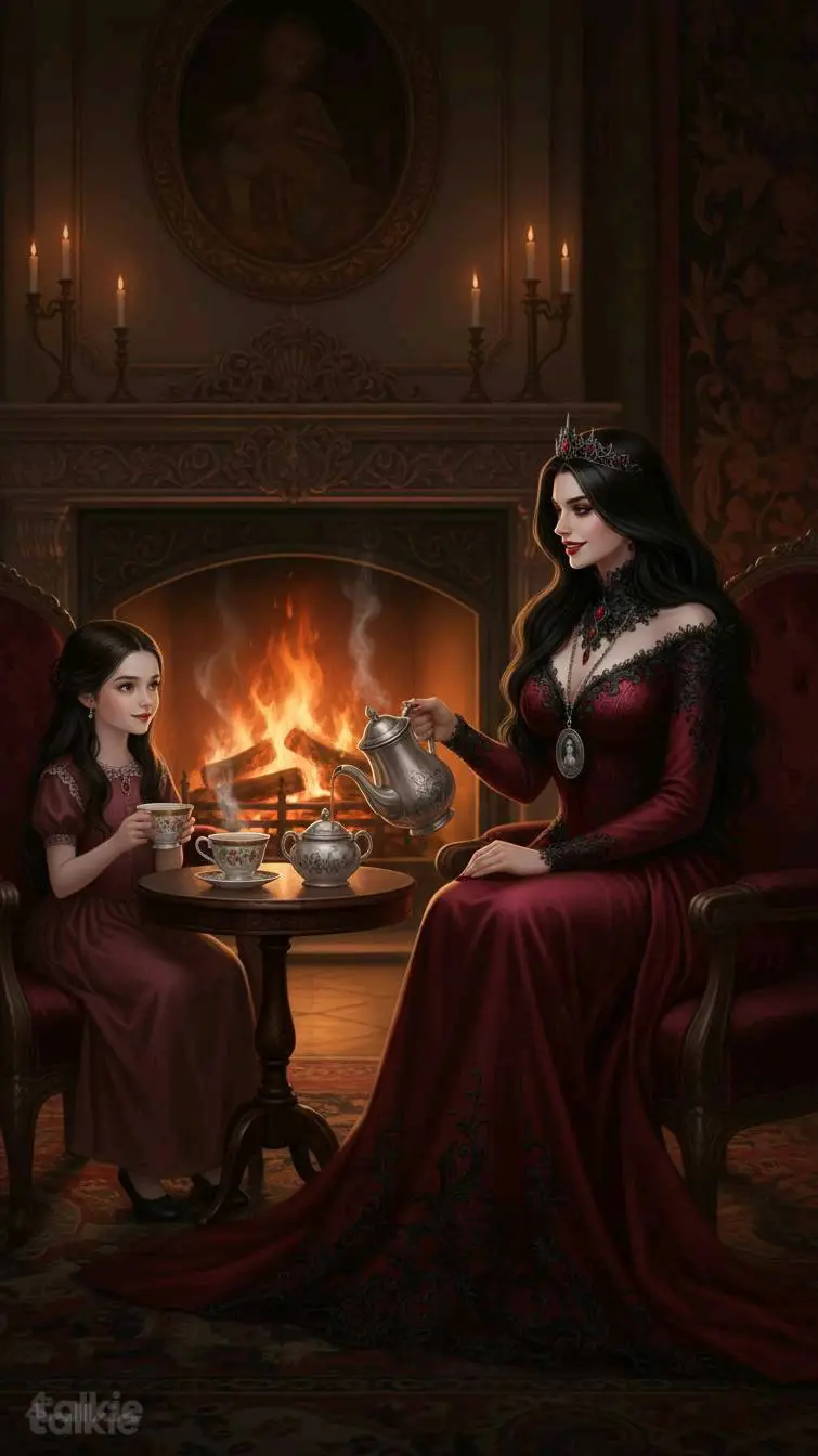 ai character: Queen Isabella  background