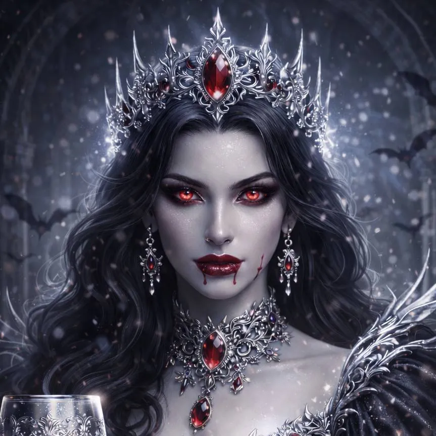 chat with ai character: Silver Vampire 