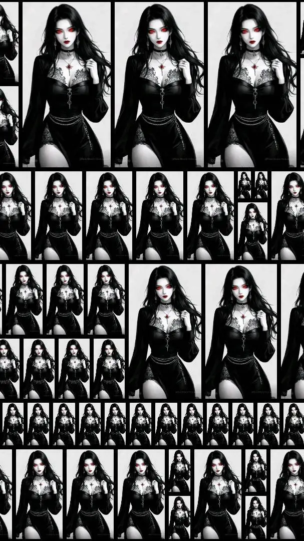 ai character: Vampire Isabella  background