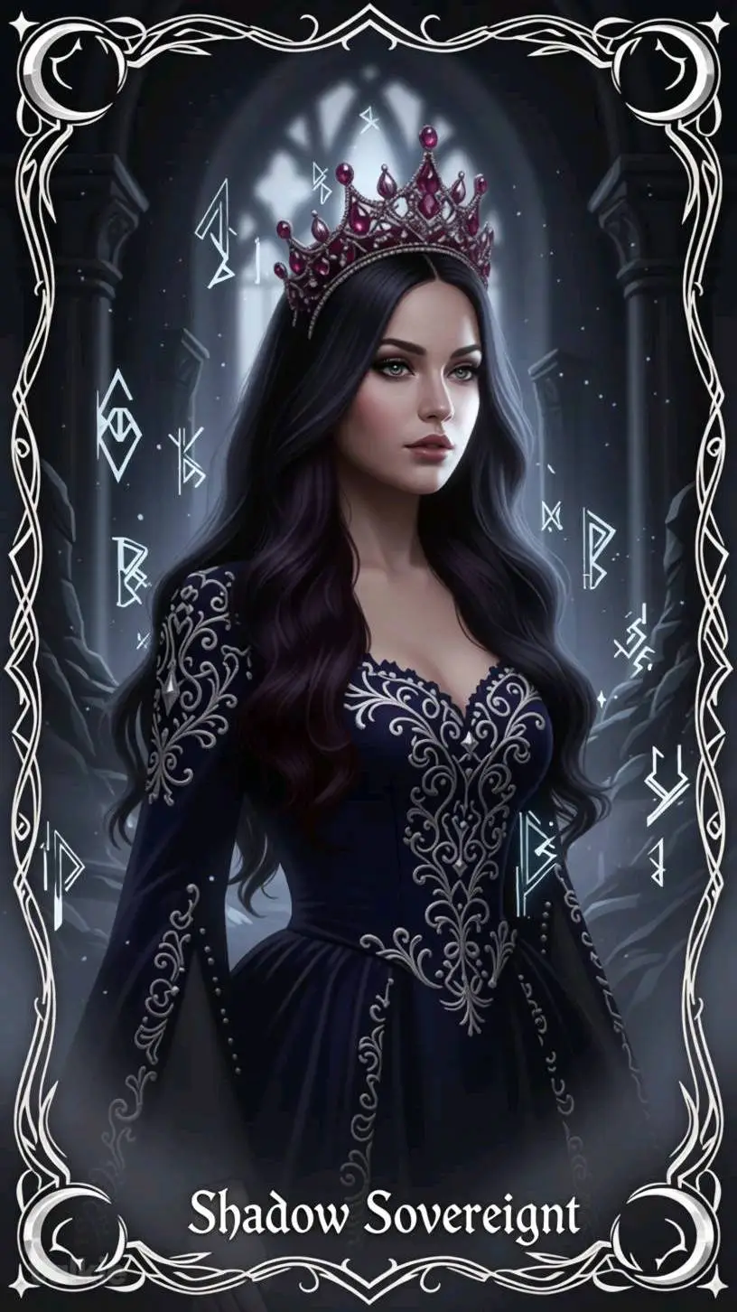 ai character: Shadow Queen Rita  background