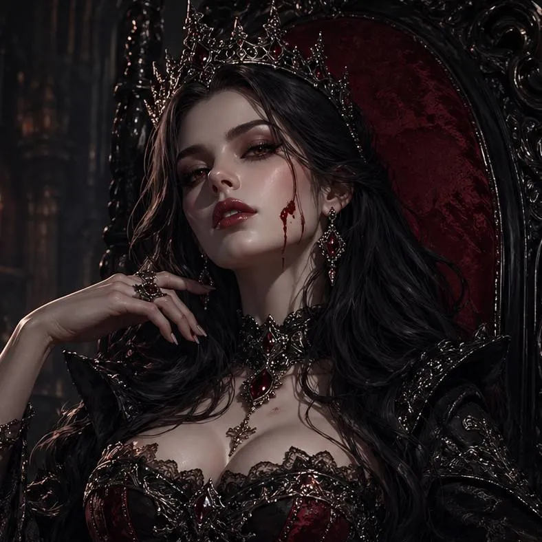 chat with ai character: Vampire Queen 