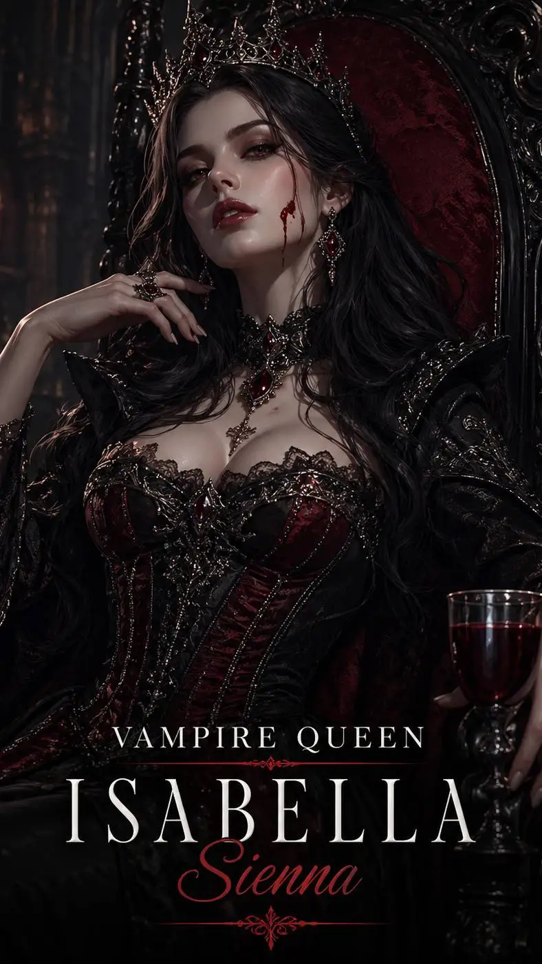 ai character: Vampire Queen  background
