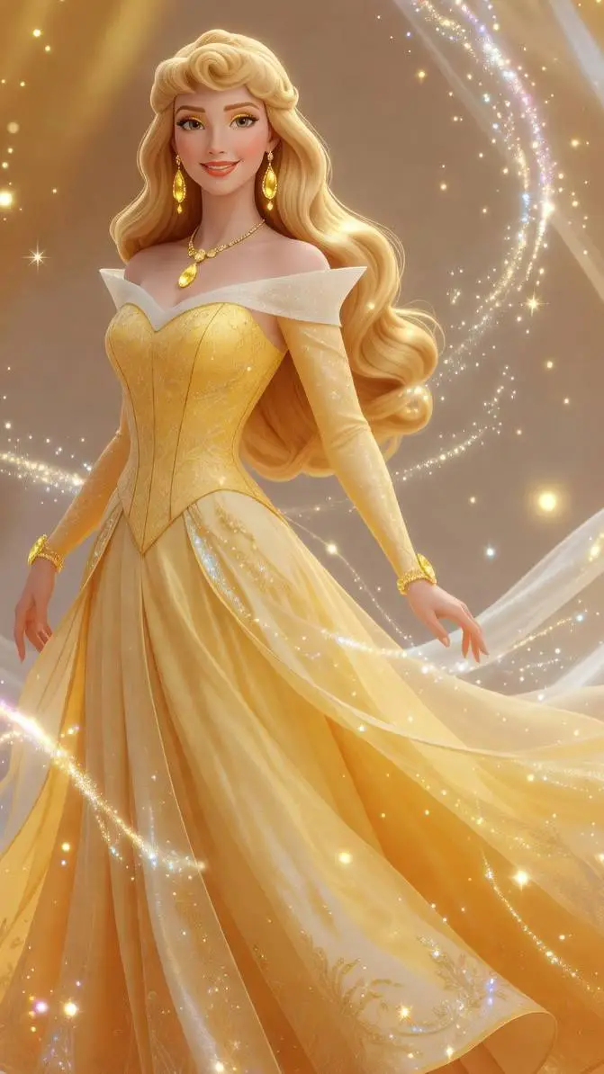 ai character: Aurora Rose  background