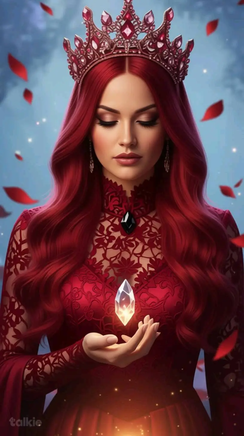 ai character: Ruby Hearts Hook  background