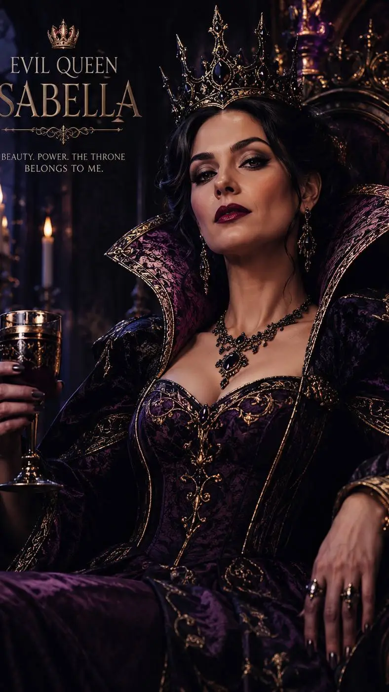 ai character: Evil Queen Isabell background
