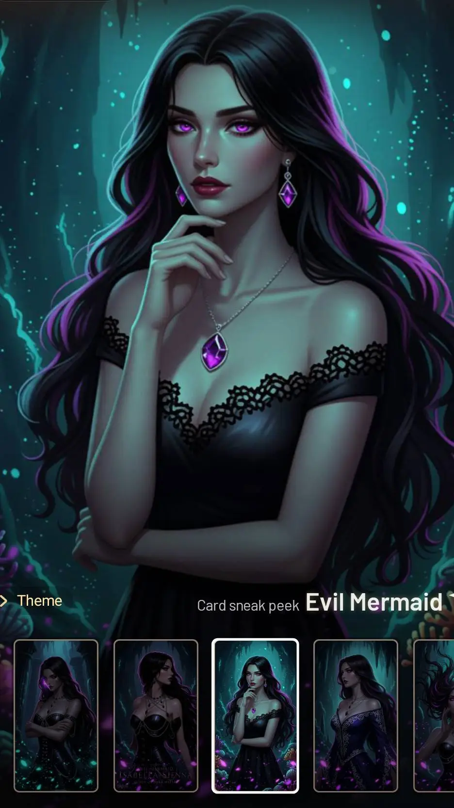 ai character: Queen Isabella  background