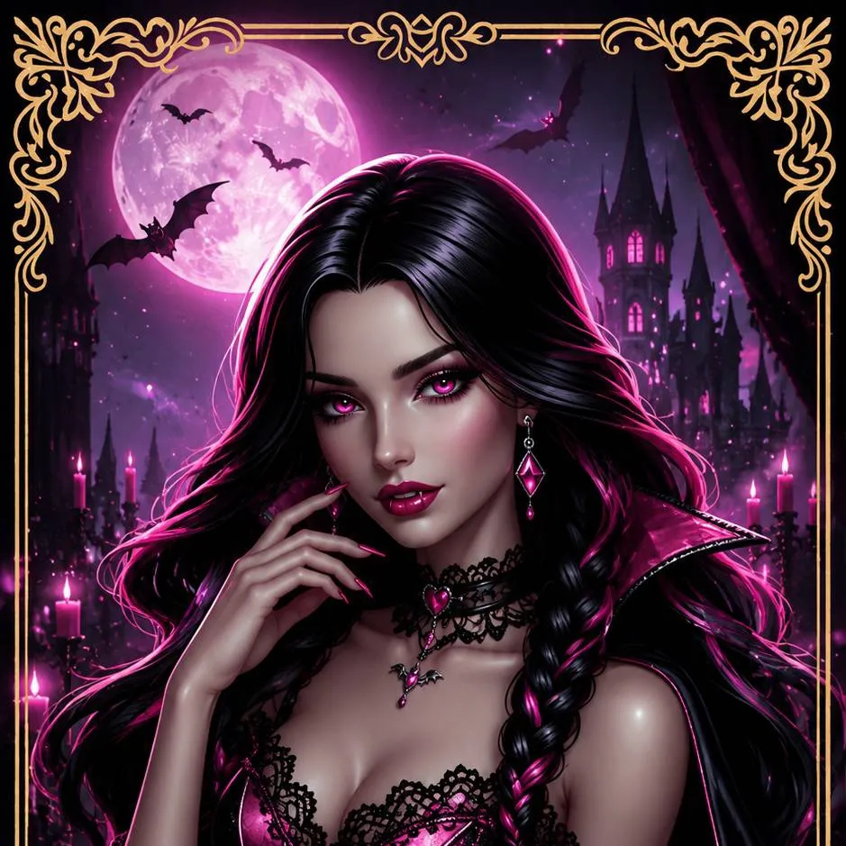 chat with ai character: Vampire Barbie 