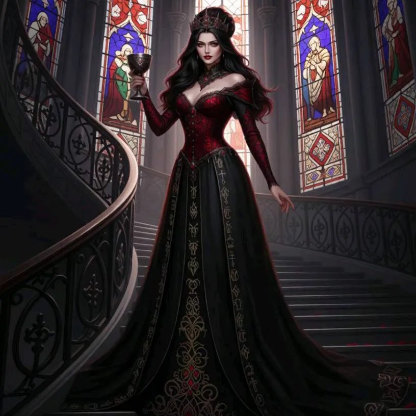 chat with ai character: Vampire Queen 