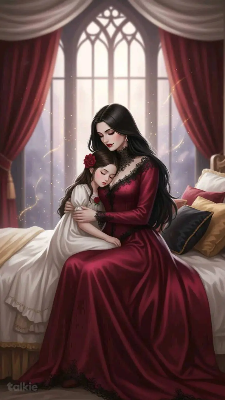 ai character: Vampire Isabella  background