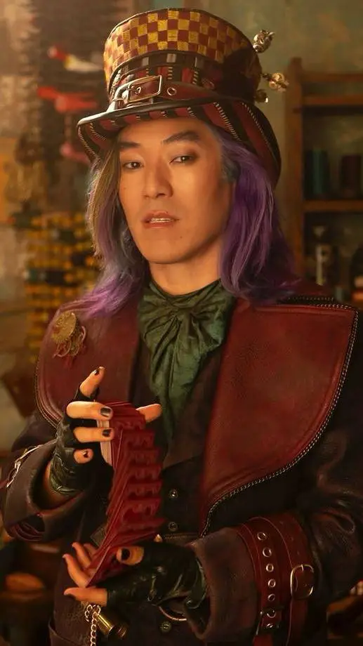 ai character: mad hatter background