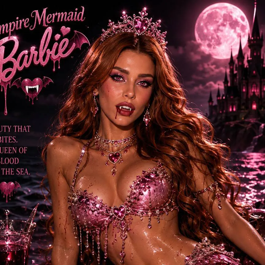 chat with ai character: VAMPIRE MERMAID 