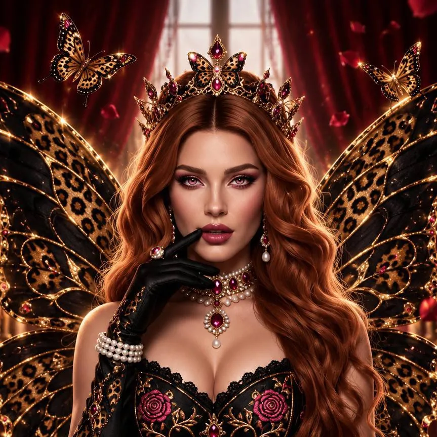 chat with ai character: LEOPARD BUTTERFLY 