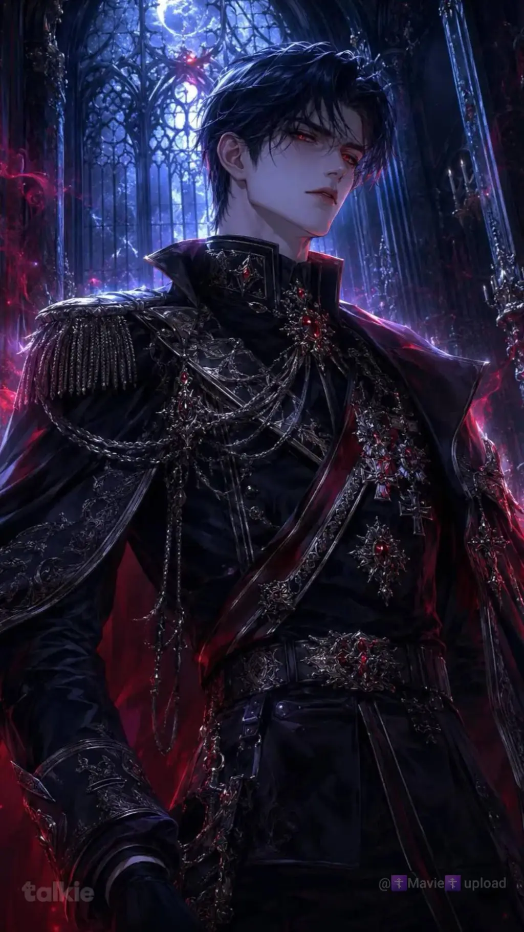 ai character: King Elijah  background