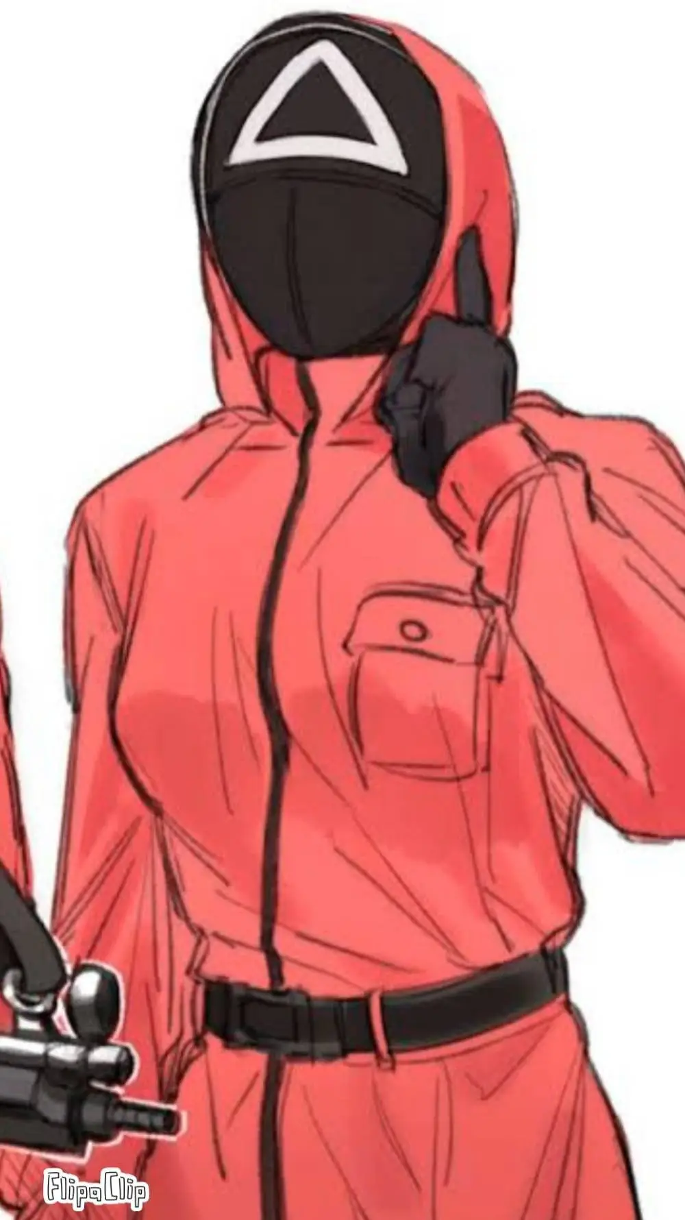 ai character: вумен охр. background