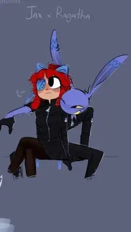 ai character: Jax🥀✨ background