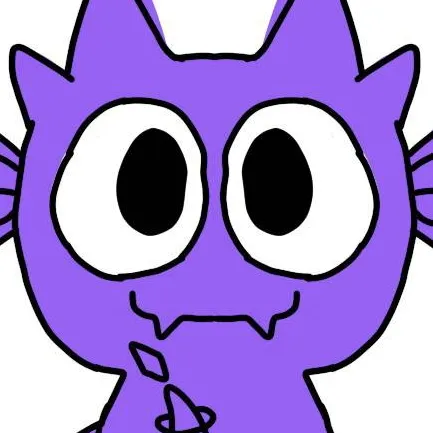 chat with ai character: tiny durple