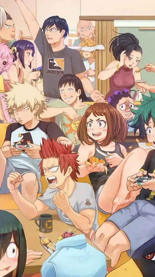 ai character: mha bouteille  background