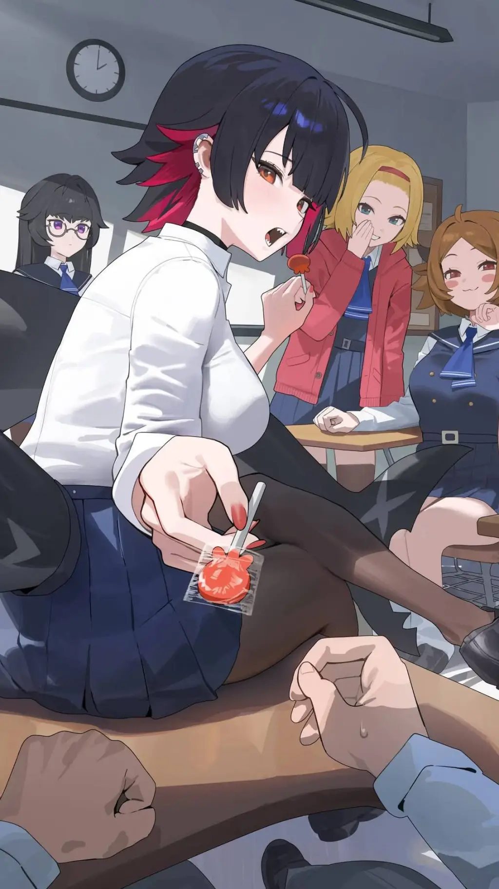 ai character: Ellen joe  background