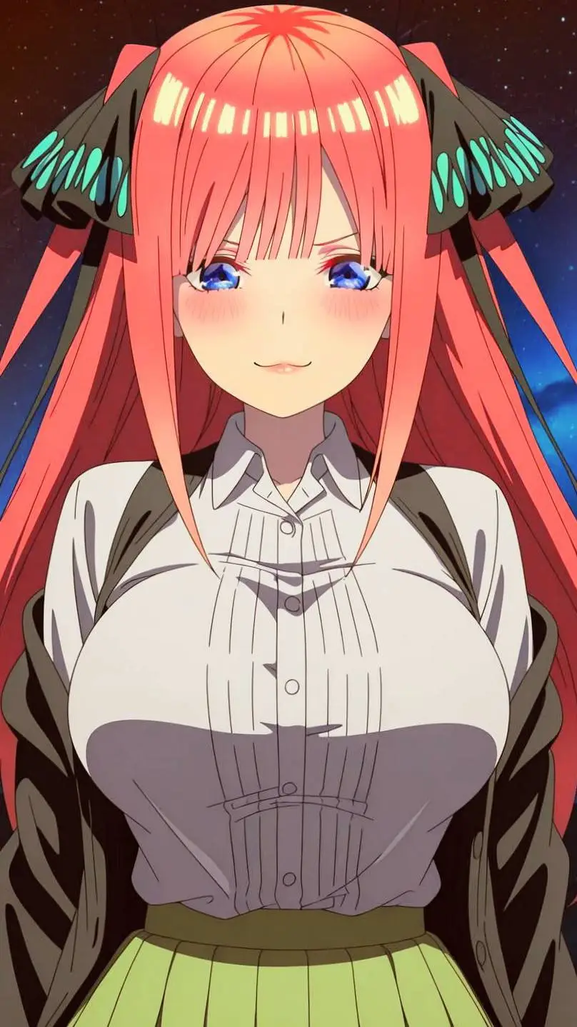 ai character: Nino nakao  background