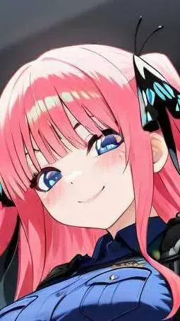 ai character: Nino nakano  background