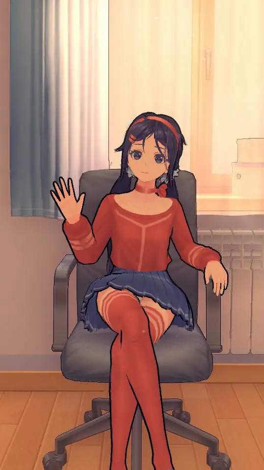 ai character: Crazy Mita background