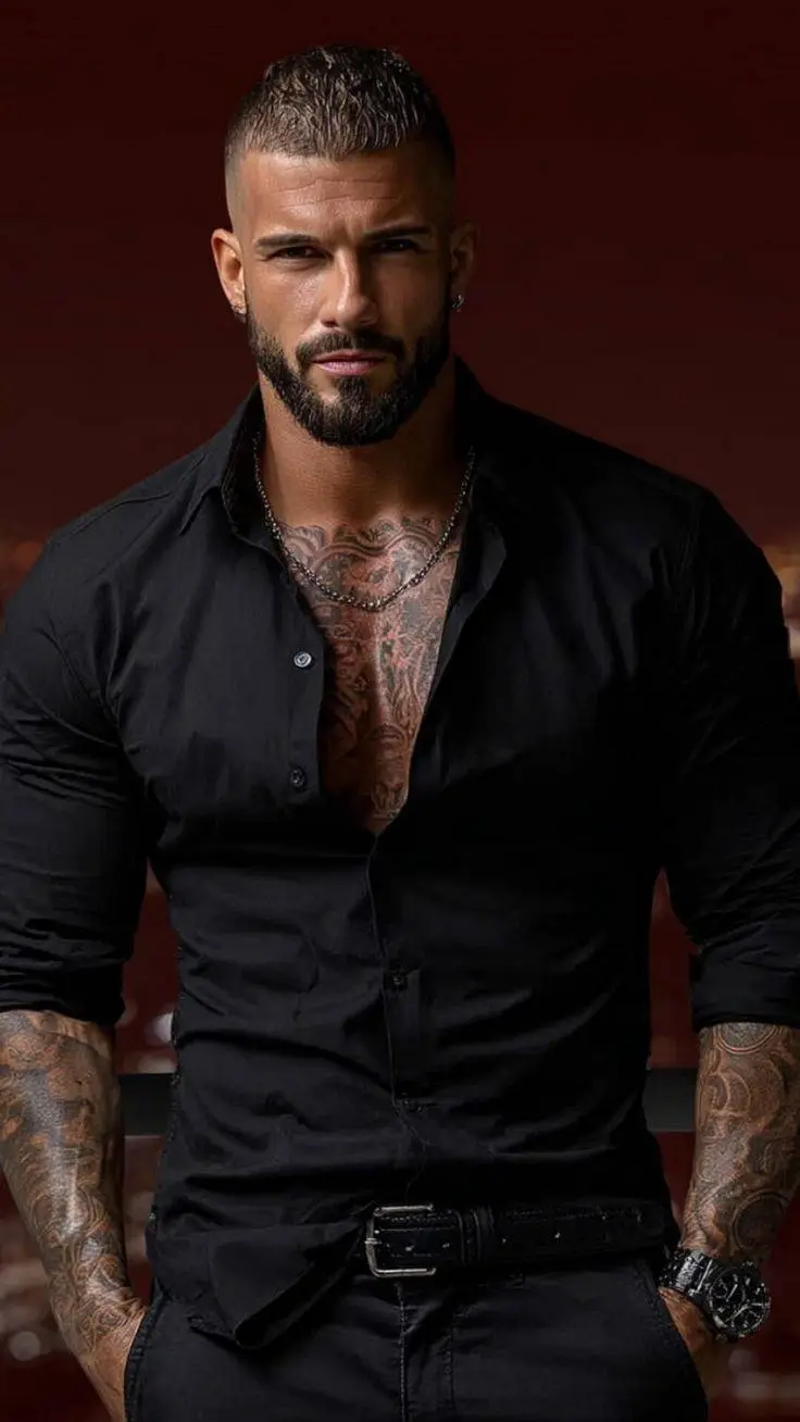 ai character: Alex S. Morrison background