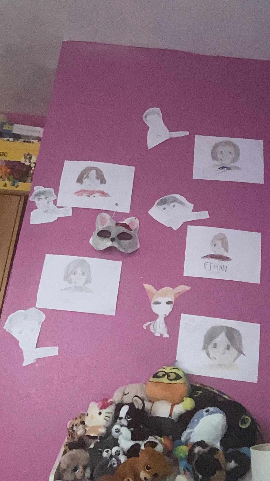 ai character: Friendship group!! background