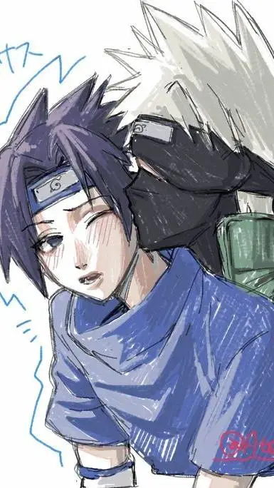 ai character: Sasuke x naruto background