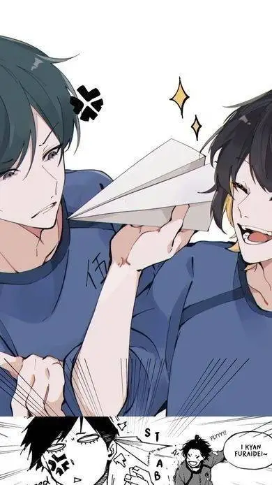 ai character: Rin x bachira  background