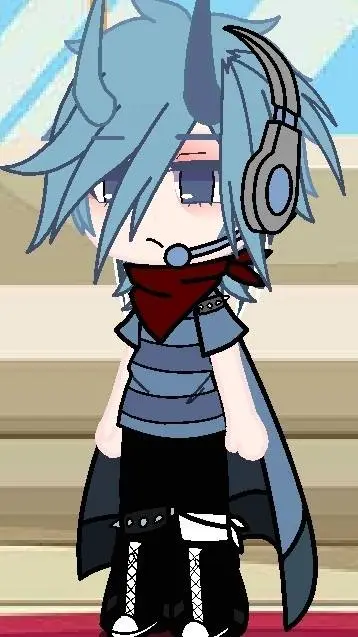 ai character: bluudud y cOOlkidd background