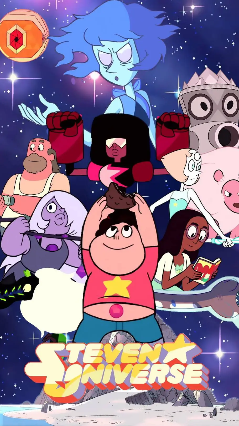 ai character: Steven Univers  background